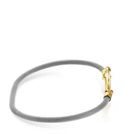 Hot Pulsera de oro y acero Hold Pulseras De Oro | Esclavas