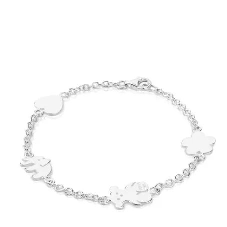 Clearance Pulsera de plata Animalandia Pulseras De Plata | Pulseras De Cadena