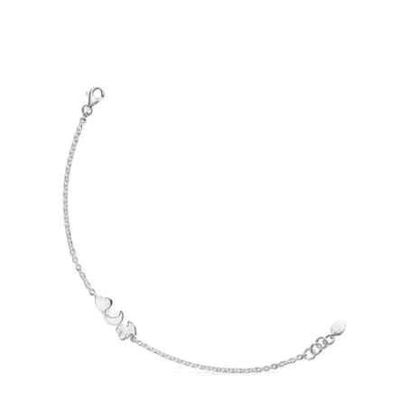 Fashion Pulsera de plata con perla Nocturne Pulseras De Plata | Pulseras De Perlas