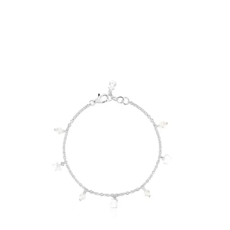 Sale Pulsera de plata y perlas Cool Joy Pulseras De Plata | Pulseras De Perlas