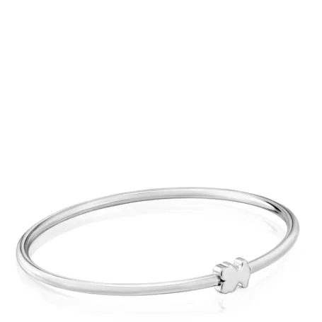 Cheap Pulsera esclava de plata motivo oso Sweet Dolls Pulseras De Plata | Esclavas