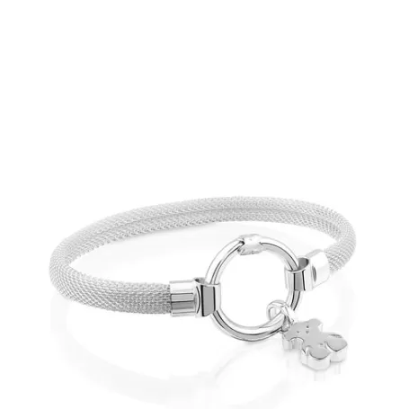 Shop Pulsera mediana de plata Hold Pulseras De Plata | Esclavas