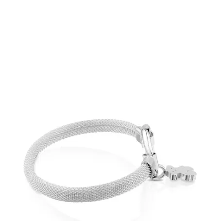 Shop Pulsera mediana de plata Hold Pulseras De Plata | Esclavas