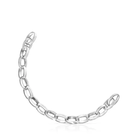 Flash Sale Pulsera oval de Hold Pulseras De Plata | Pulseras De Cadena