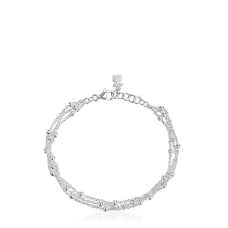 Best Sale Pulsera triple cadena de plata Basicos Pulseras De Plata | Pulseras De Cadena