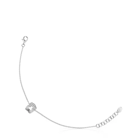 Clearance Pulsera triple oso de plata Bickie Pulseras De Plata | Pulseras De Cadena