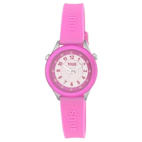 Best Reloj analógico fucsia de acero Mini Self Time Relojes Juveniles | Relojes Analógicos