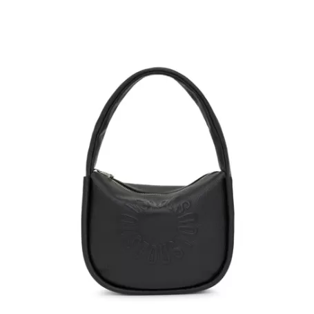 Hot Saca pequeña de piel negra Miranda Bolsos Hombro | Bolsos De Piel