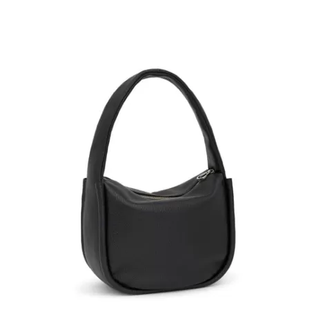 Hot Saca pequeña de piel negra Miranda Bolsos Hombro | Bolsos De Piel