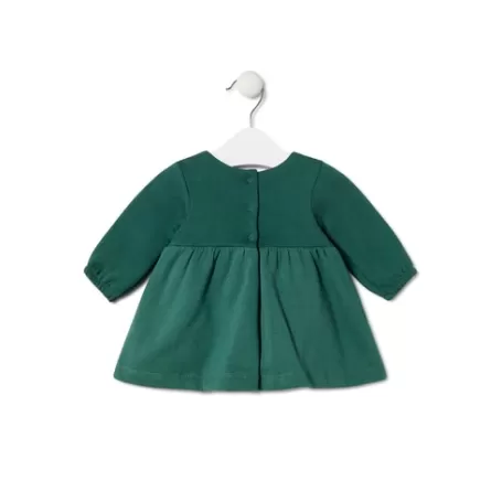 Shop Vestido de bebé niña Trend verde Vestidos Y Conjuntos